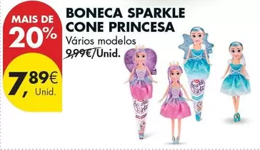 Boneca Sparkle Cone Princesa
