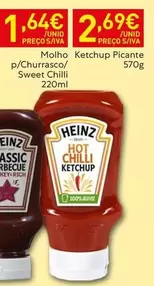 Heinz - Molho Ketchup Picante P/Churrasco/ Sweet Chilli