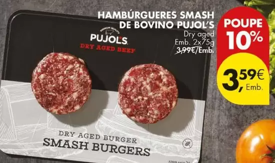 Hambúrgueres Smash De Bovino