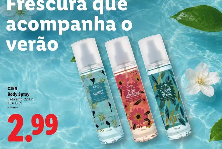Cien - Body Spray