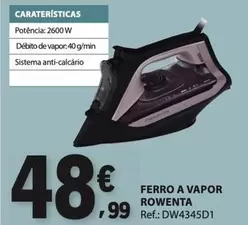 Rowenta - Ferro A Vapor