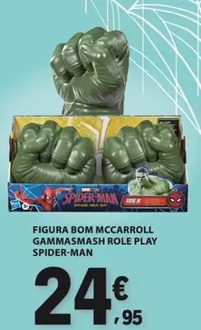 Figura Bom McCarroll Gammasmash Role Play Spider-man
