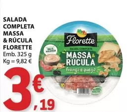 Florette - Salada Completa Massa & Rucula