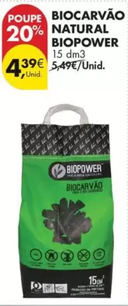 Biocarvão Natural