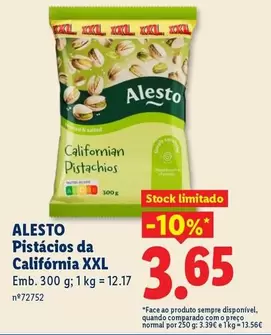 alesto - Pistaciones Da California Xxl