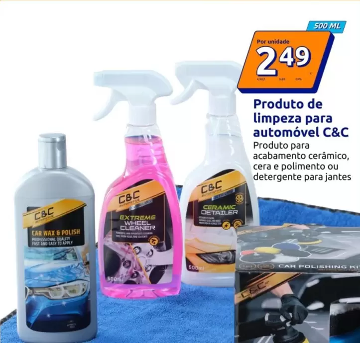 C&C - Produto De Limpieza Para Automóvel