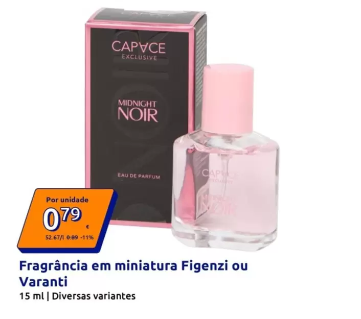 Fragrância Em Miniatura Figenzi Ou Varanti