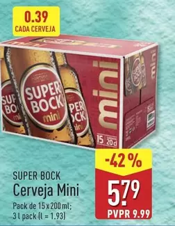 Super Bock - Cerveja Mini