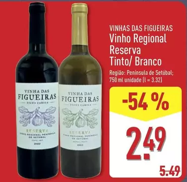 Vinhas de Pegões - Vinho Regional Reserva Tinto/ Branco