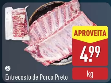 Entrecosto De Porco Preto