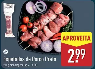 Espetadas De Porco Preto