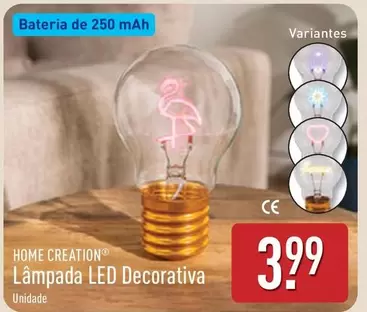 home creation - Lámpada Led Decorativa