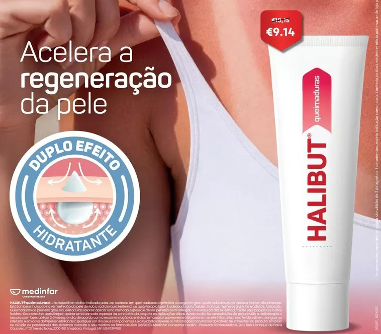 Halibut - Acelera A Regeneração Da Pele