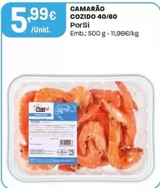 Porsi - Camarão Cozido