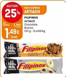 Filipinos - Artiach Chocolate Branco