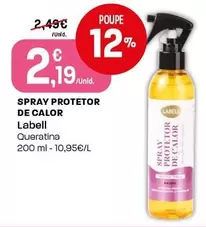 Labell - Spray Protetor De Calor