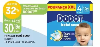 Dodot - Fraldas Bebe Seco