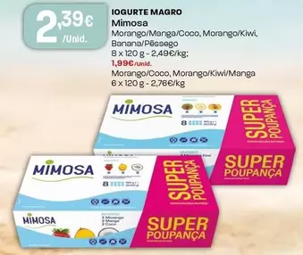 Mimosa - Iogurte Magro