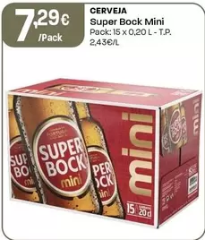 Super Bock - Cerveja Mini
