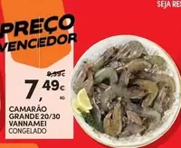Camarão Grande 20/30 Vannamei