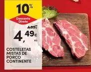 Continente - Costeletas Mista De Porco