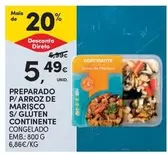 Continente - Preparado P/Arroz De Marisco S/Gluten