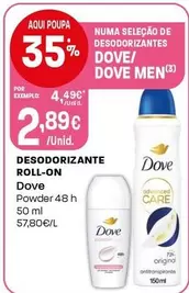 Dove - Desodorizante Roll-On
