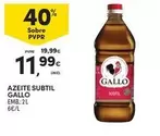 Gallo - Azeite Subtil