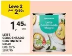 Continente - Leite Condensado