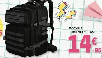 Mochila Romance/setas