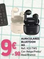 Auriculares Bluetooth Xo