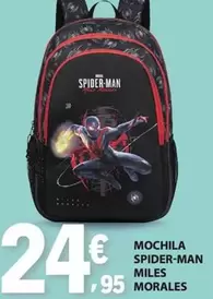 Mochila Spider-man Miles Morales