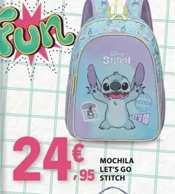 Disney - Mochila Let's Go