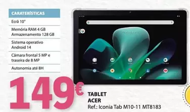 Acer - Tablet