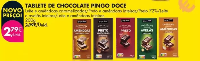 pingo doce - Tablete De Chocolate