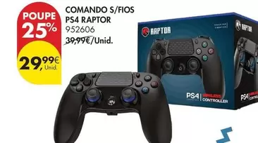 Comando S/Fios Ps4