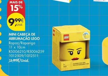 LEGO - Mini Cabeça De Arrumacao Lego