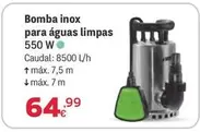 Bomba Inox Para Águas Limpas