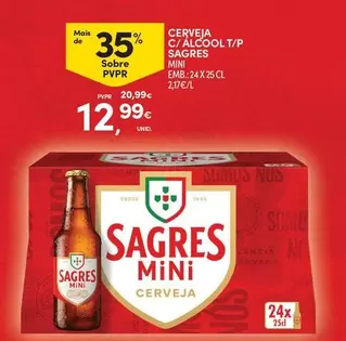 Sagres - Cerveja C/alcool T/p