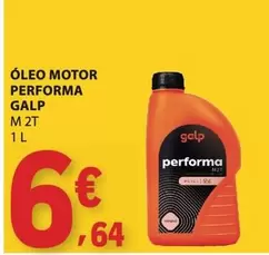 galp - Óleo Motor Performa