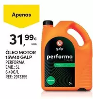 galp - Oleo Motor 15w40 Galp