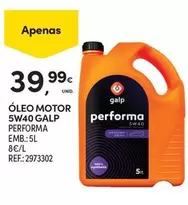 galp - Oleo Motor 5w40