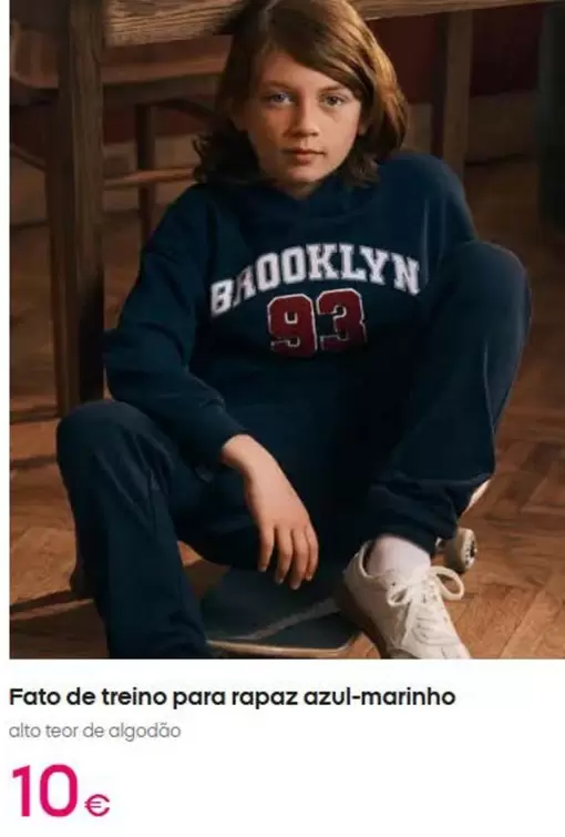 Fato De Treino Para Rapaz Azul-marinho