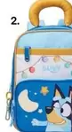 Mochila Bluey Com Bolso Frontal
