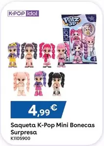 K-Pop - Saqueta Mini Bonecas Supersa