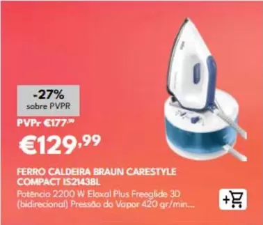 Braun - Ferro Cal Deira Carestyle Compact IS2413BL