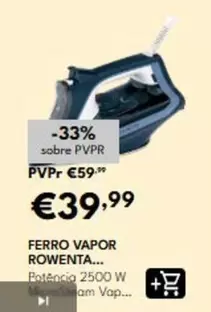 Rowenta - Ferro Vapor