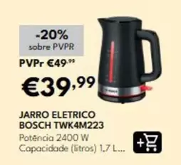 Bosch - Jarro Elettrico Twk4m223