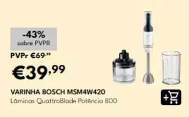 Bosch - Varinha MSM4W420