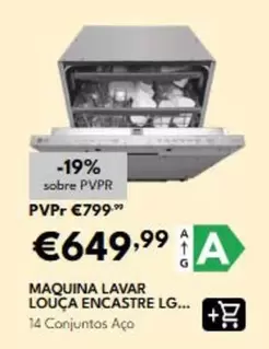 A+ - Maquina Lavar Louça Encastre